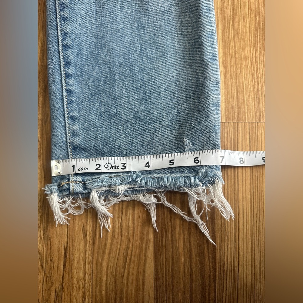 Judy Blue Women Straight Fit Distressed Jeans High Rise Blue Size 28 - Picture 10 of 12